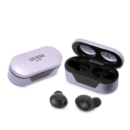 Guess GUTWST31EU TWS Bluetooth headphones + docking station purple/purple_0