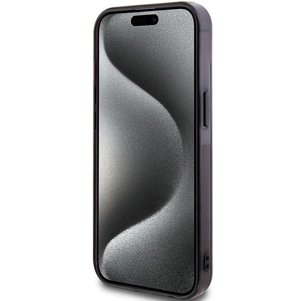 Karl Lagerfeld KLHMP15SHKHNOTK iPhone 15 6.1" transparent hardcase IML Karl`s Head MagSafe_4