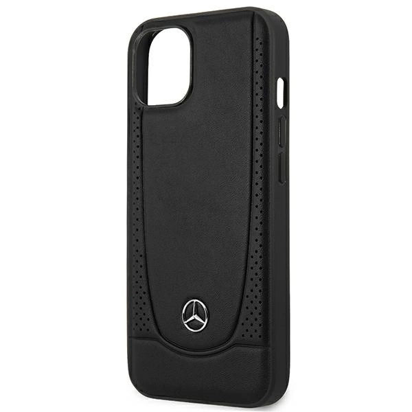 Mercedes MEHCP15MARMBK iPhone 15 Plus 6.7" black/black hardcase Leather Urban_5