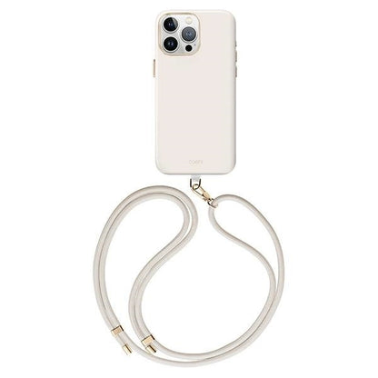 Uniq Coehl Creme Magnetic Charging case for iPhone 15 Pro - light gray_0
