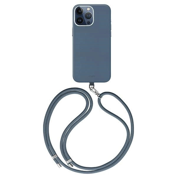Uniq Coehl Muse Magnetic Charging case for iPhone 15 Pro Max - blue_0