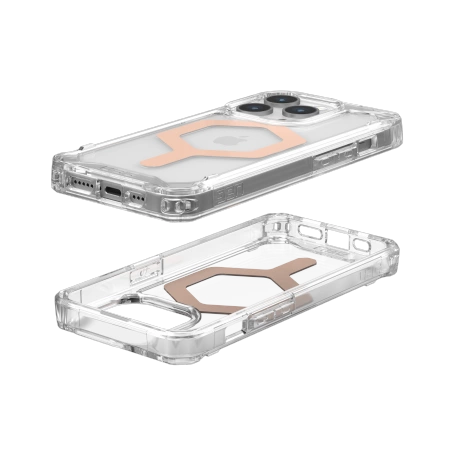 UAG Plyo MagSafe case for iPhone 15 Pro - transparent and pearl_2
