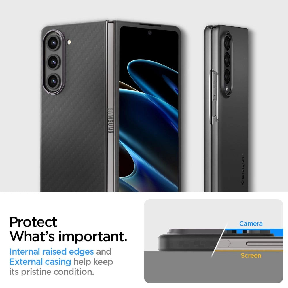 Spigen Airskin Pro Case for Samsung Galaxy Z Fold 5 - Black_9