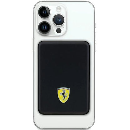 Powerbank Ferrari Metal Logo MagSafe 15W 5000mAh - black_1