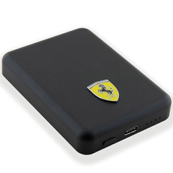 Powerbank Ferrari Metal Logo MagSafe 15W 5000mAh - black_3