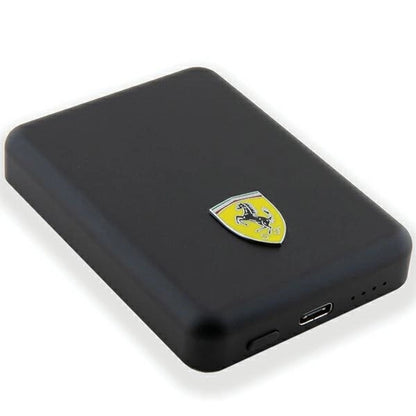Powerbank Ferrari Metal Logo MagSafe 15W 5000mAh - black_3