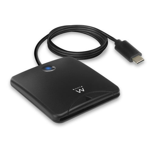 Ewent EW1055 lector de tarjeta inteligente Interior USB USB 3.2 Gen 1 (3.1 Gen 1) Negro_1