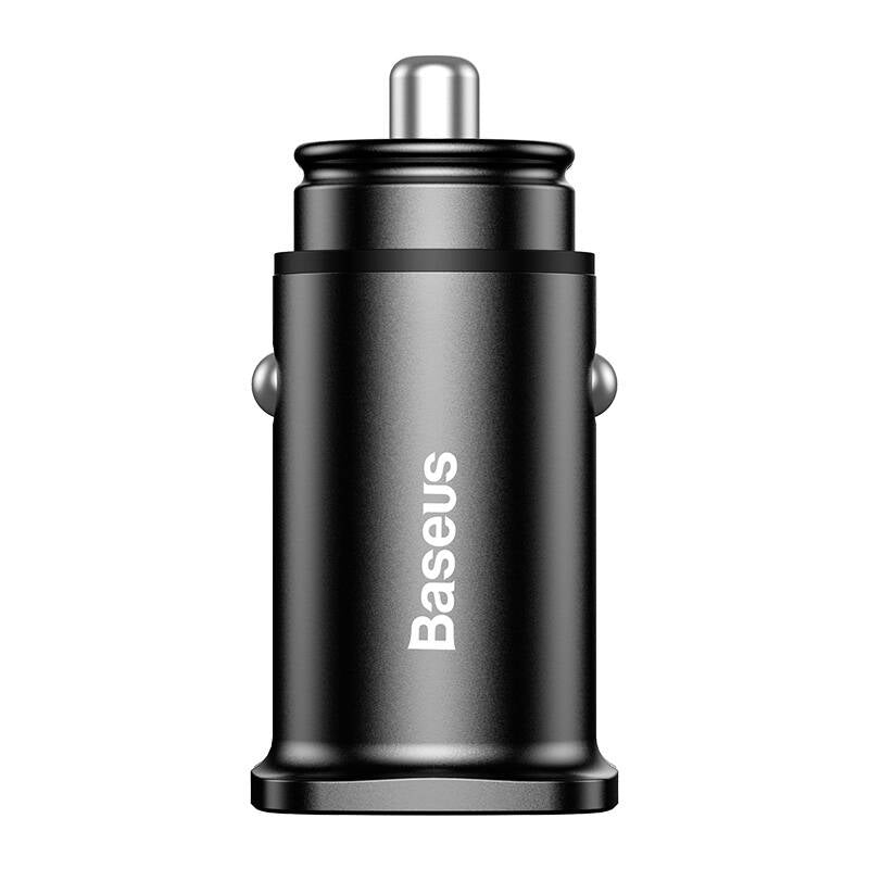 Ładowarka samochodowa Baseus Square 2xUSB QC3.0 5A 30W (czarna)_0