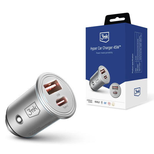 Accessories - 3mk Hyper Car Charger 45W_0
