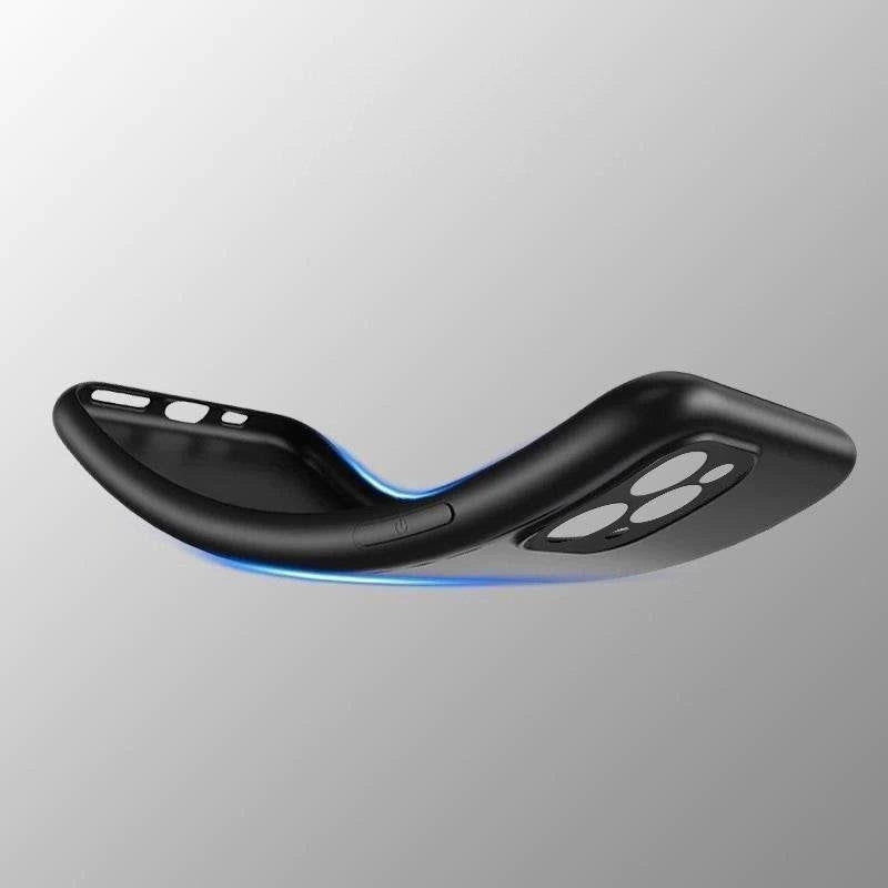 Silicone Soft Case for Honor 90 Lite/X50i - black_5