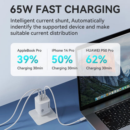 Wozinsky CGWCW 65W USB-A / 2 x USB-C GaN wall charger - white_5