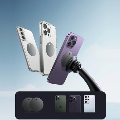 Joyroom JR-ZS356 universal magnetic car holder for a phone on the cockpit/window - black_18