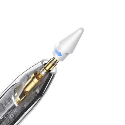 Baseus Smooth Writing 2 Overseas Edition stylus with active tip for iPad with replaceable tip - white_1