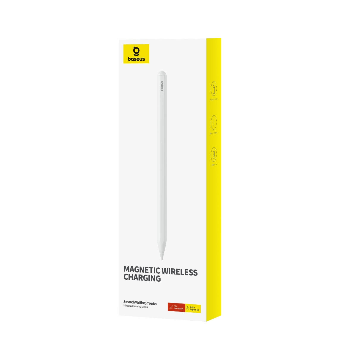 Baseus Smooth Writing 2 Overseas Edition stylus with active tip for iPad with replaceable tip - white_8