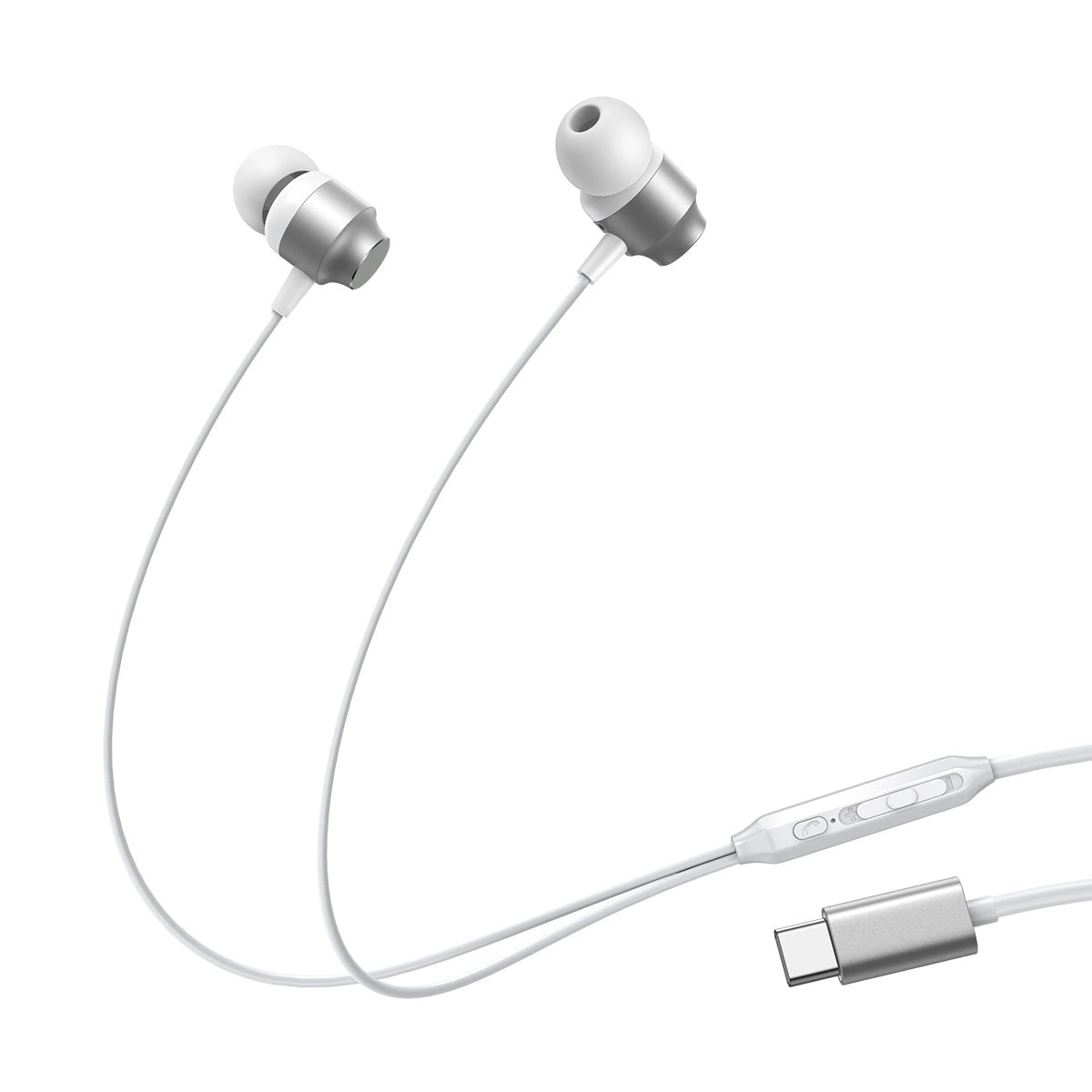 Joyroom JR-EC06 USB-C in-ear headphones - silver_6
