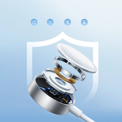 Joyroom S-IW007 3-in-1 cable USB-A magnetic charger - Lightning 1.2m - white_12