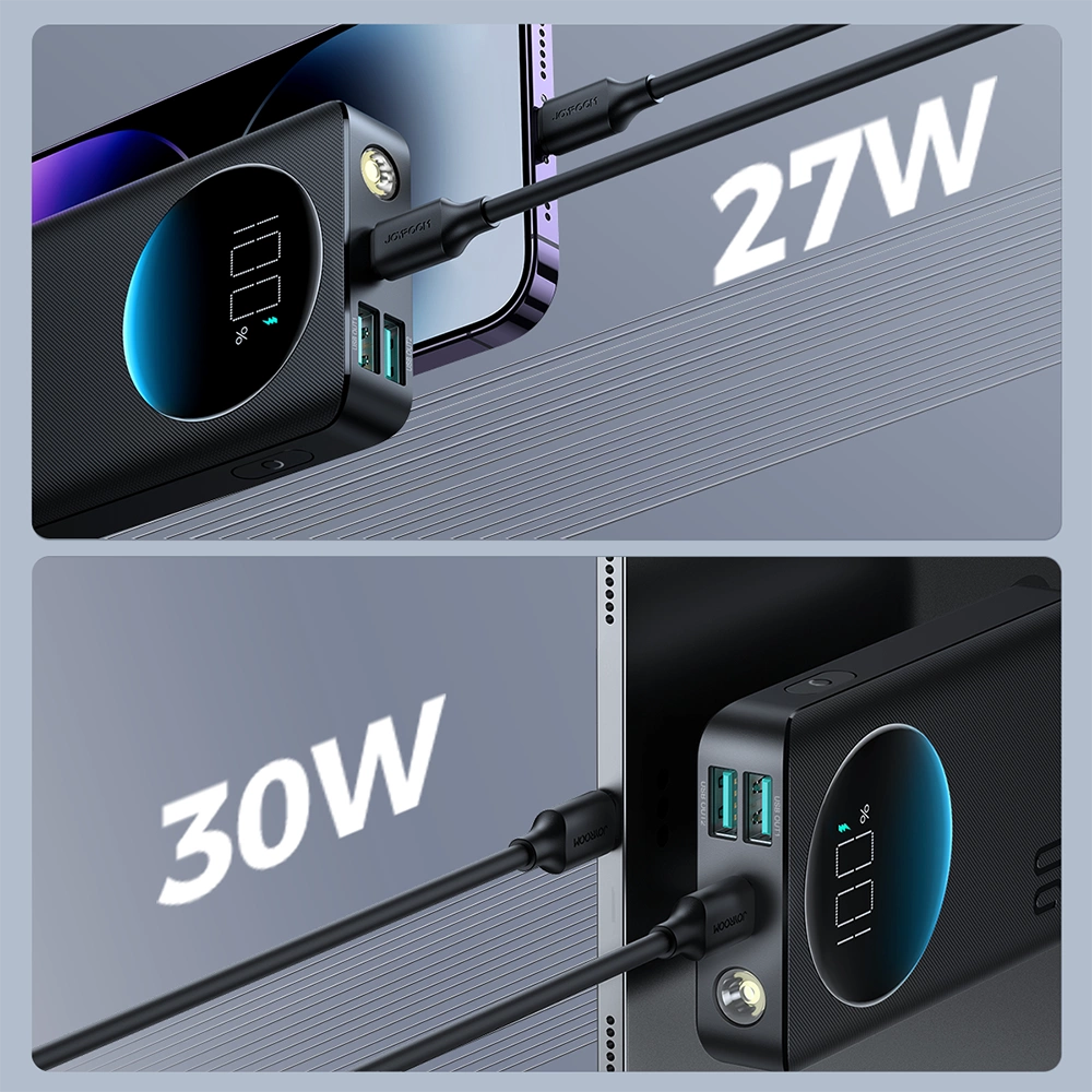 Joyroom powerbank 10000mAh 30W black (JR-PBF01)_14