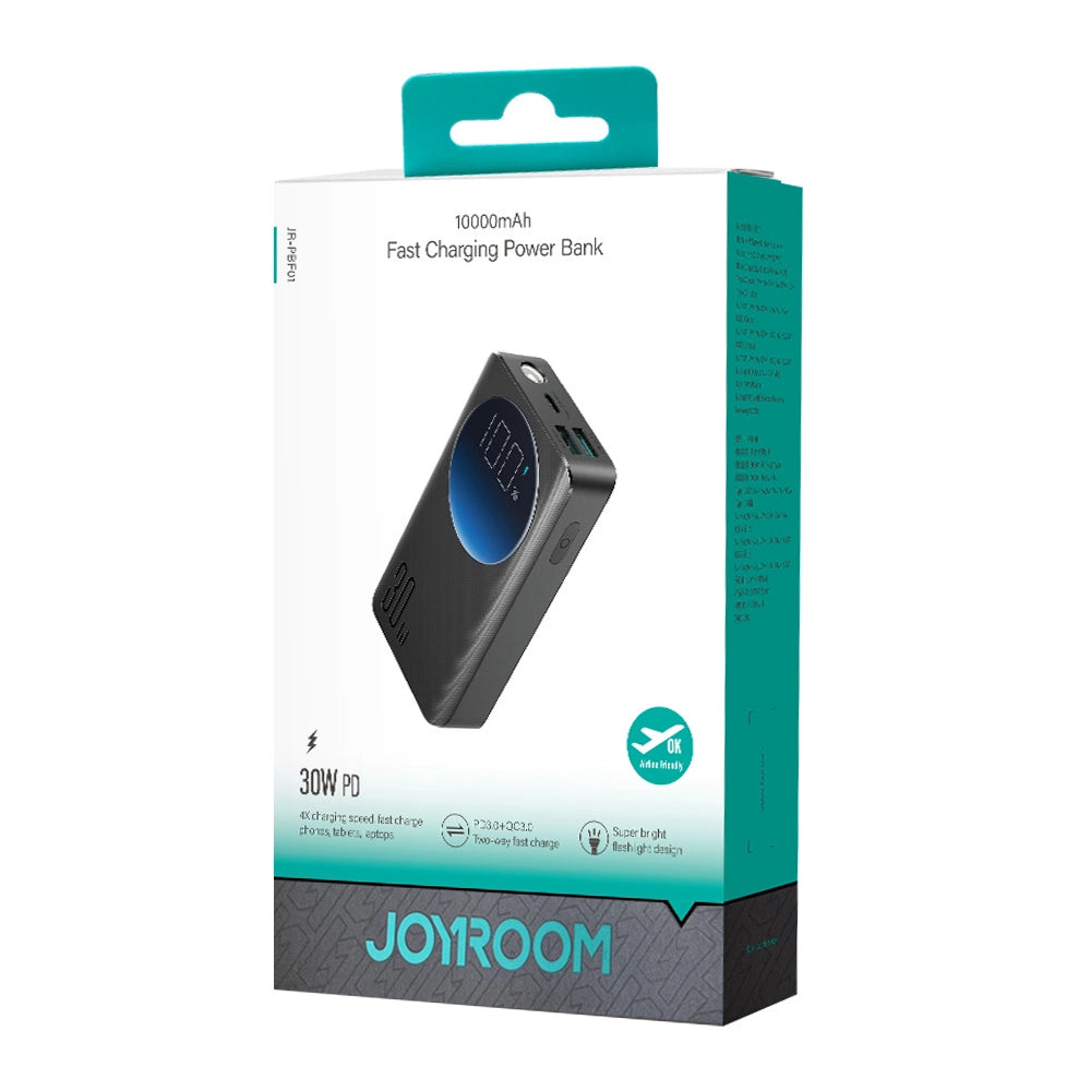 Joyroom powerbank 10000mAh 30W black (JR-PBF01)_4