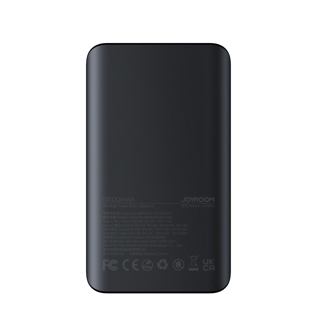 Joyroom powerbank 10000mAh 30W black (JR-PBF01)_8
