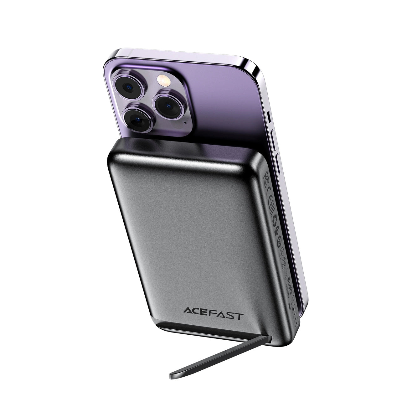 Acefast M6 PD 20W 10000mAh Inductive Powerbank + Cable - Black_2