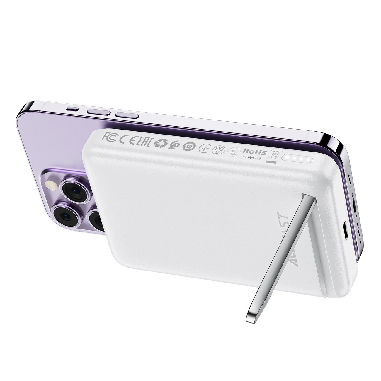 Acefast M6 PD 20W 10000mAh Inductive Powerbank + Cable - White_1