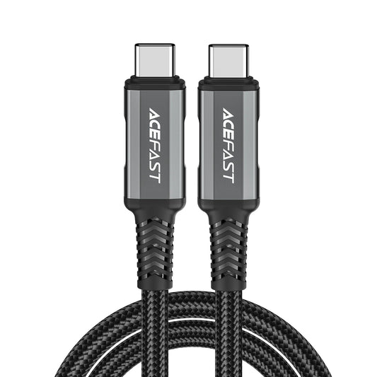 Acefast C1-09 USB-C / USB-C USB4 PD3.1 cable 5A 1m - gray-black_0