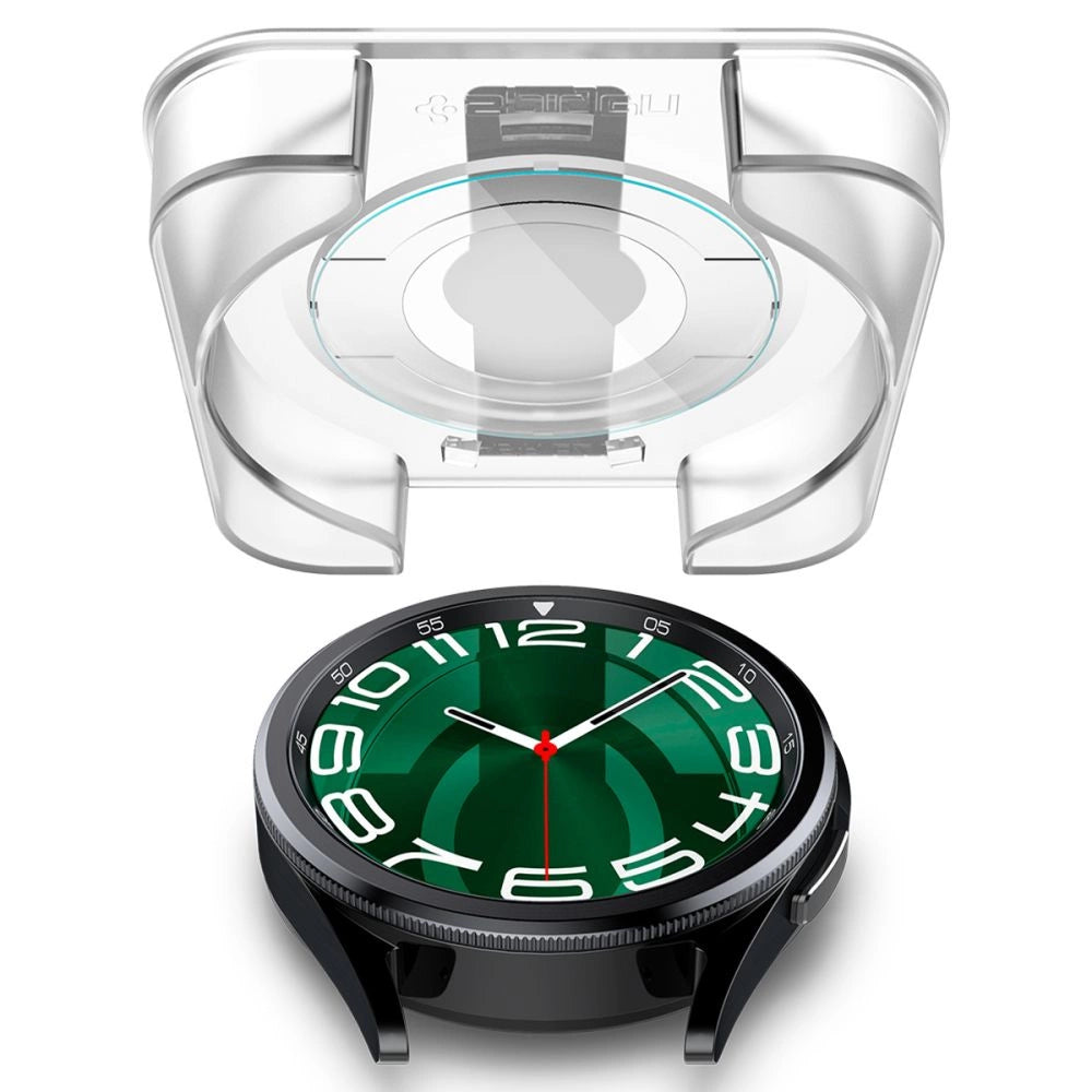 Spigen Glas.tR EZ Fit tempered glass for Samsung Galaxy Watch 6 Classic (47 mm) - 2 pcs._3