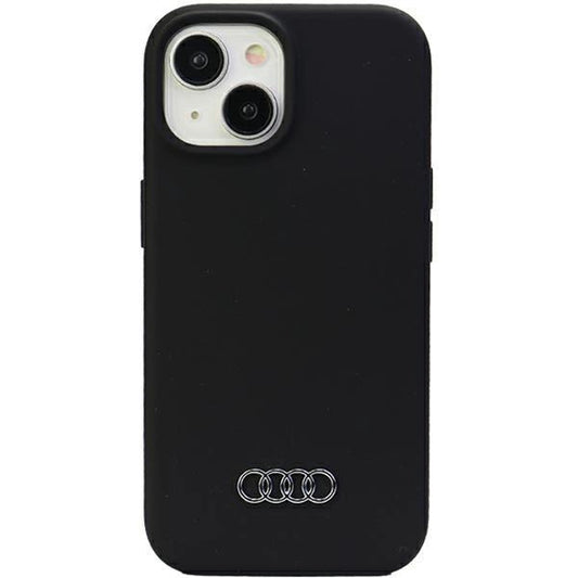 Audi Silicone Case for iPhone 15 - black_0