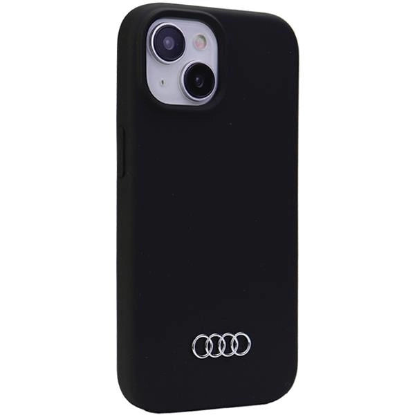 Audi Silicone Case for iPhone 15 - black_1