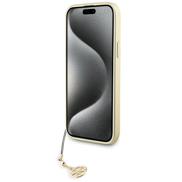 Guess 4G Charms Collection case for iPhone 15 Plus - gray_4