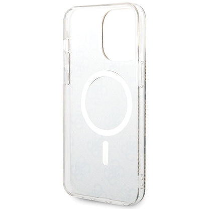 Guess IML 4G MagSafe Case for iPhone 15 Pro Max - Brown_5