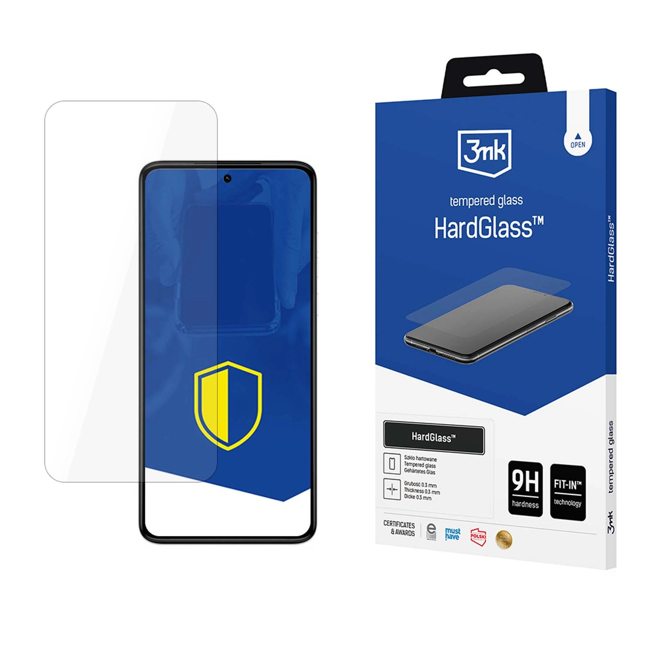 9H 3mk HardGlass™ glass for Motorola Moto G84 5G_0