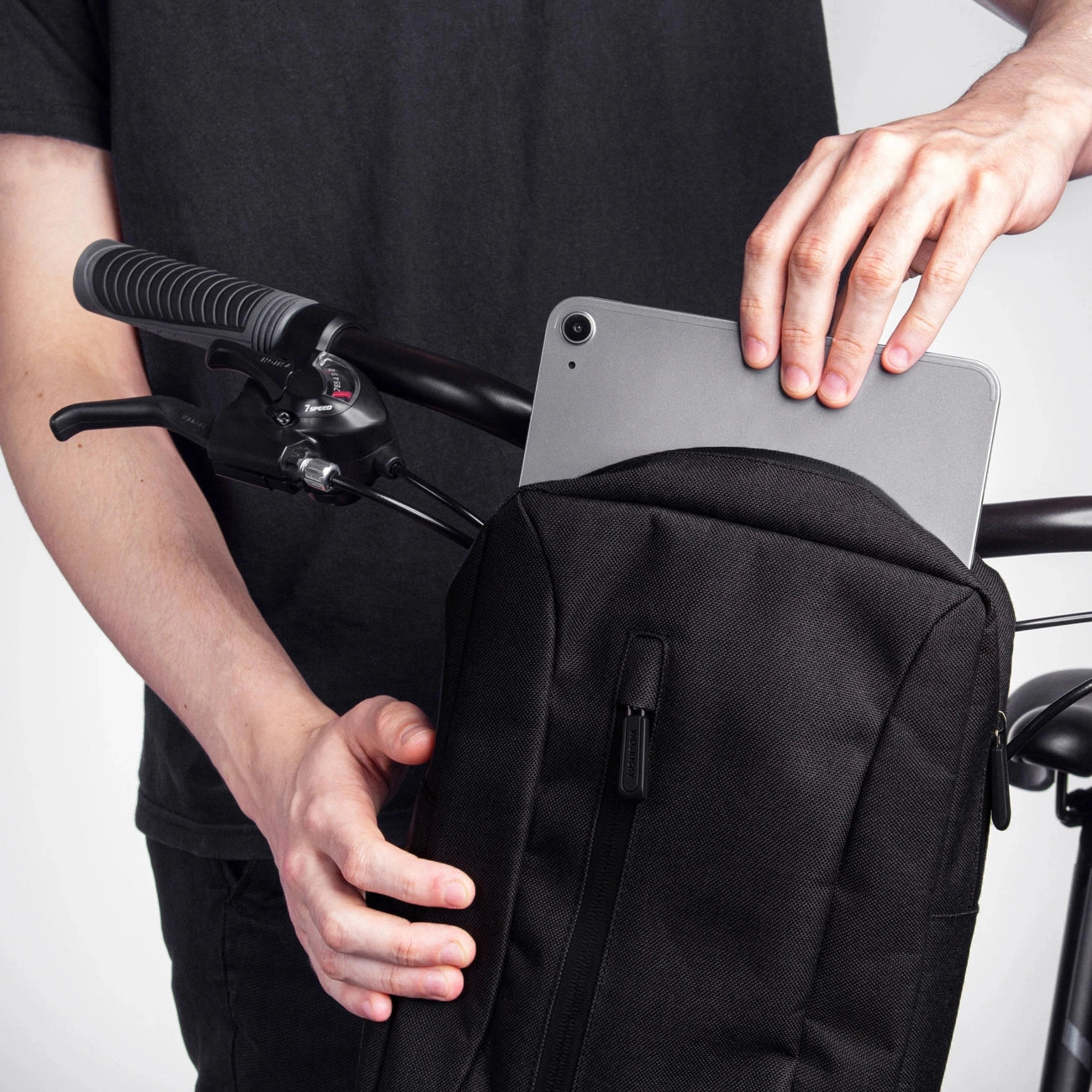 Wozinsky bicycle bag for handlebars - gray_5