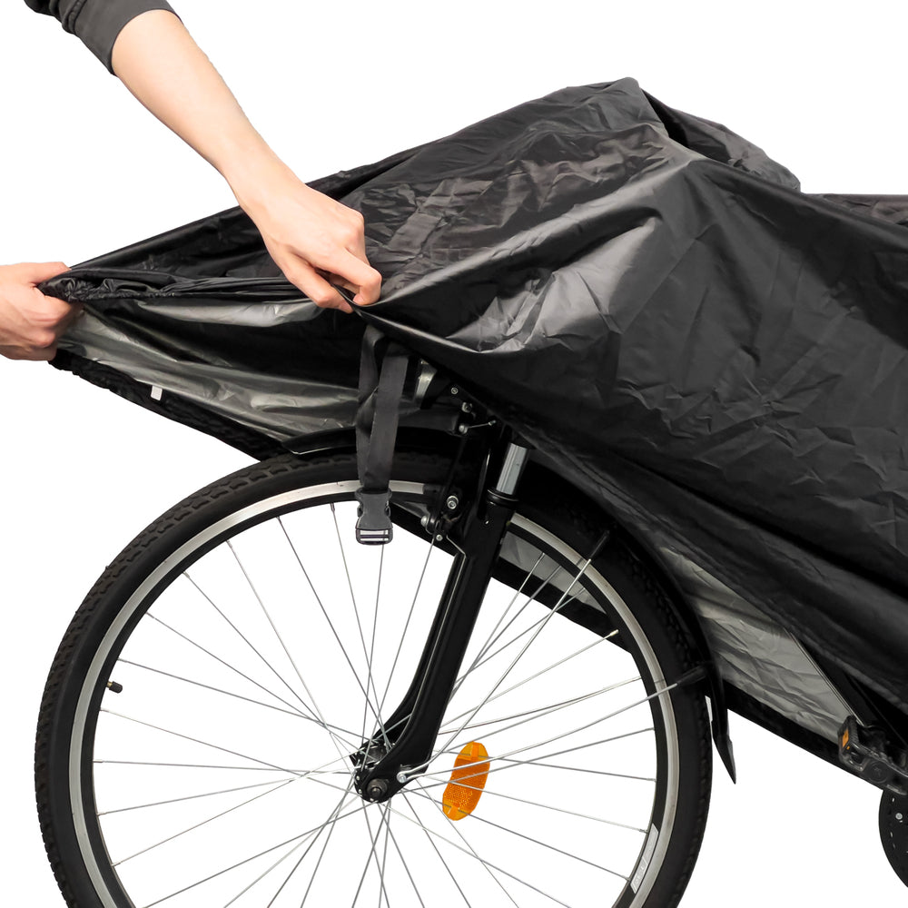 Waterproof bike cover size M - black_1