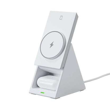 Choetech T600 15W 3in1 Inductive Charging Station - White_2