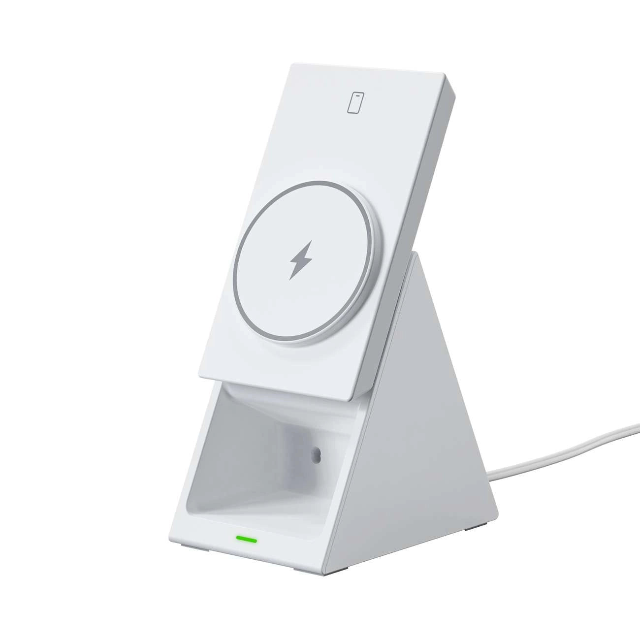 Choetech T600 15W 3in1 Inductive Charging Station - White_1