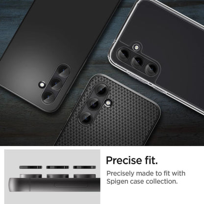 Spigen Glas.tR EZ Fit Optik Camera Protector for Samsung Galaxy S23 FE - Black 2 pcs._10