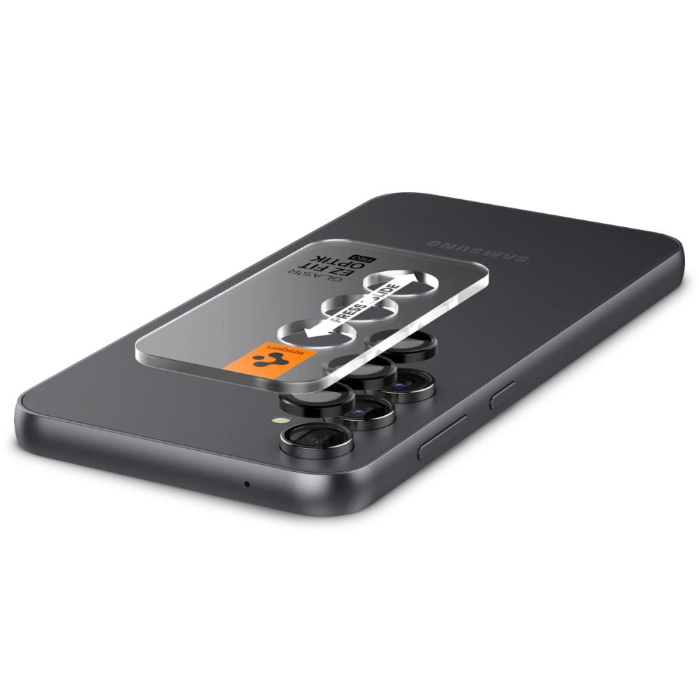 Spigen Glas.tR EZ Fit Optik Camera Protector for Samsung Galaxy S23 FE - Black 2 pcs._3