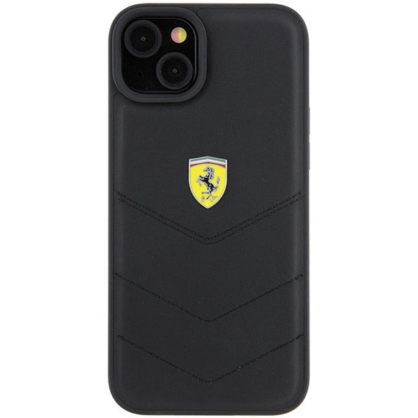 Ferrari FEHCP15MRDUK iPhone 15 Plus 6.7" black/black hardcase Quilted Metal Logo_2