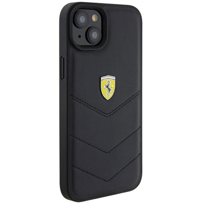 Ferrari FEHCP15MRDUK iPhone 15 Plus 6.7" black/black hardcase Quilted Metal Logo_3