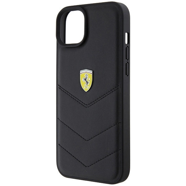 Ferrari FEHCP15MRDUK iPhone 15 Plus 6.7" black/black hardcase Quilted Metal Logo_5