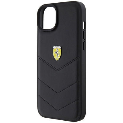 Ferrari FEHCP15MRDUK iPhone 15 Plus 6.7" black/black hardcase Quilted Metal Logo_5