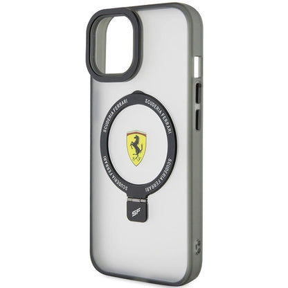 Ferrari FEHMP15SUSCAK iPhone 15 6.1" black/black hardcase Ring Stand 2023 Collection MagSafe_5