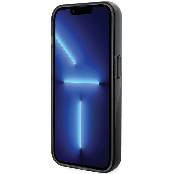 Karl Lagerfeld KLHMP13LHMRSKCK iPhone 13 Pro 6.1" black/black hardcase Ring Stand Karl&amp;Choupette MagSafe_4