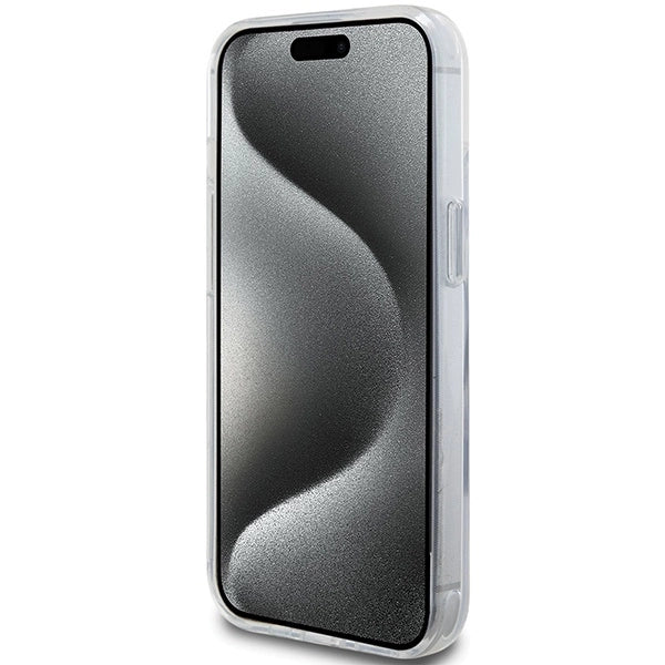 Karl Lagerfeld KLHMP15SHMRSCHH iPhone 15 6.1" white/white hardcase Ring Stand Choupette Head MagSafe_4