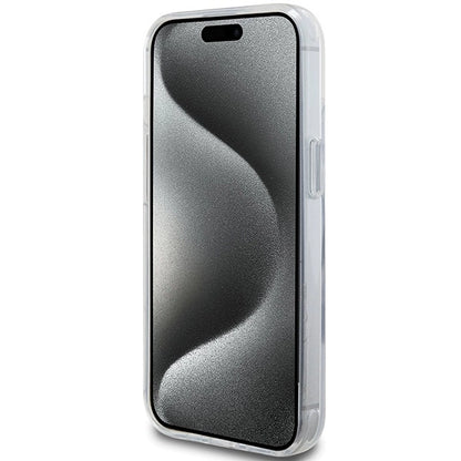 Karl Lagerfeld KLHMP15SHMRSCHH iPhone 15 6.1" white/white hardcase Ring Stand Choupette Head MagSafe_4
