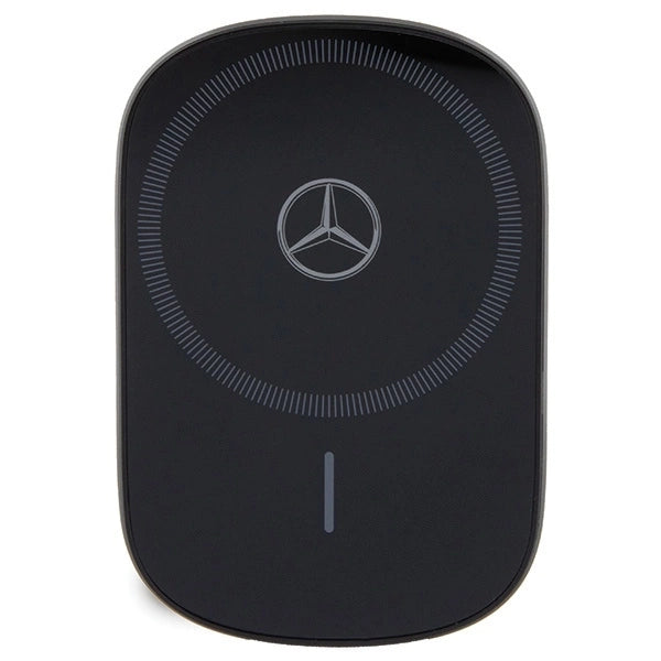 Mercedes MEWCCGSLK 15W induction holder for air vent/glass black/black Silver Stars MagSafe_1