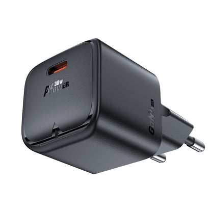 Acefast A77 Mini PD 30W GaN USB-C wall charger - black_1