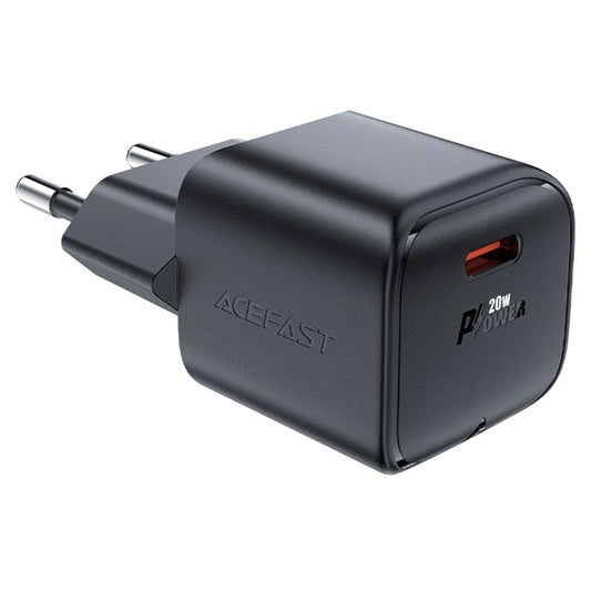 Acefast A73 Mini PD 20W GaN USB-C wall charger - black_0