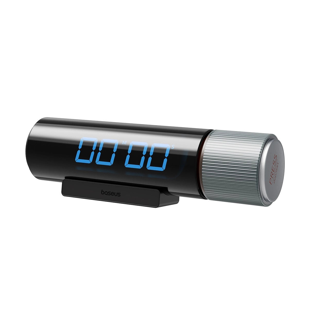 Baseus Heyo Series magnetic digital countdown timer with stopwatch function - black_5